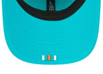 New Era NFL Miami Dolphins 2025 Sideline 9SEVENTY Trucker Adjustable Hat - Aqua