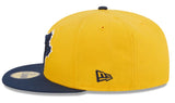 New Era MLB Toronto Blue Jays Two-Tone Color Pack 59FIFTY Fitted Hat - Yellow/Navy