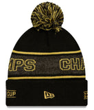 New Era Inter Miami CF 2025 MLS Champions Locker Room Cuffed Knit Hat