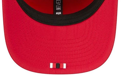 New Era NFL San Francisco 49ers 2025 Sideline 9SEVENTY Trucker Adjustable Hat - Red