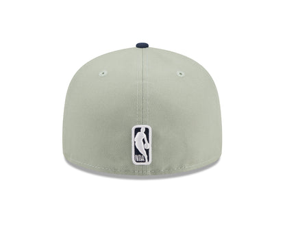 Toronto Raptors New Era Two-Tone Color Pack 59FIFTY Fitted Hat - Green/Navy