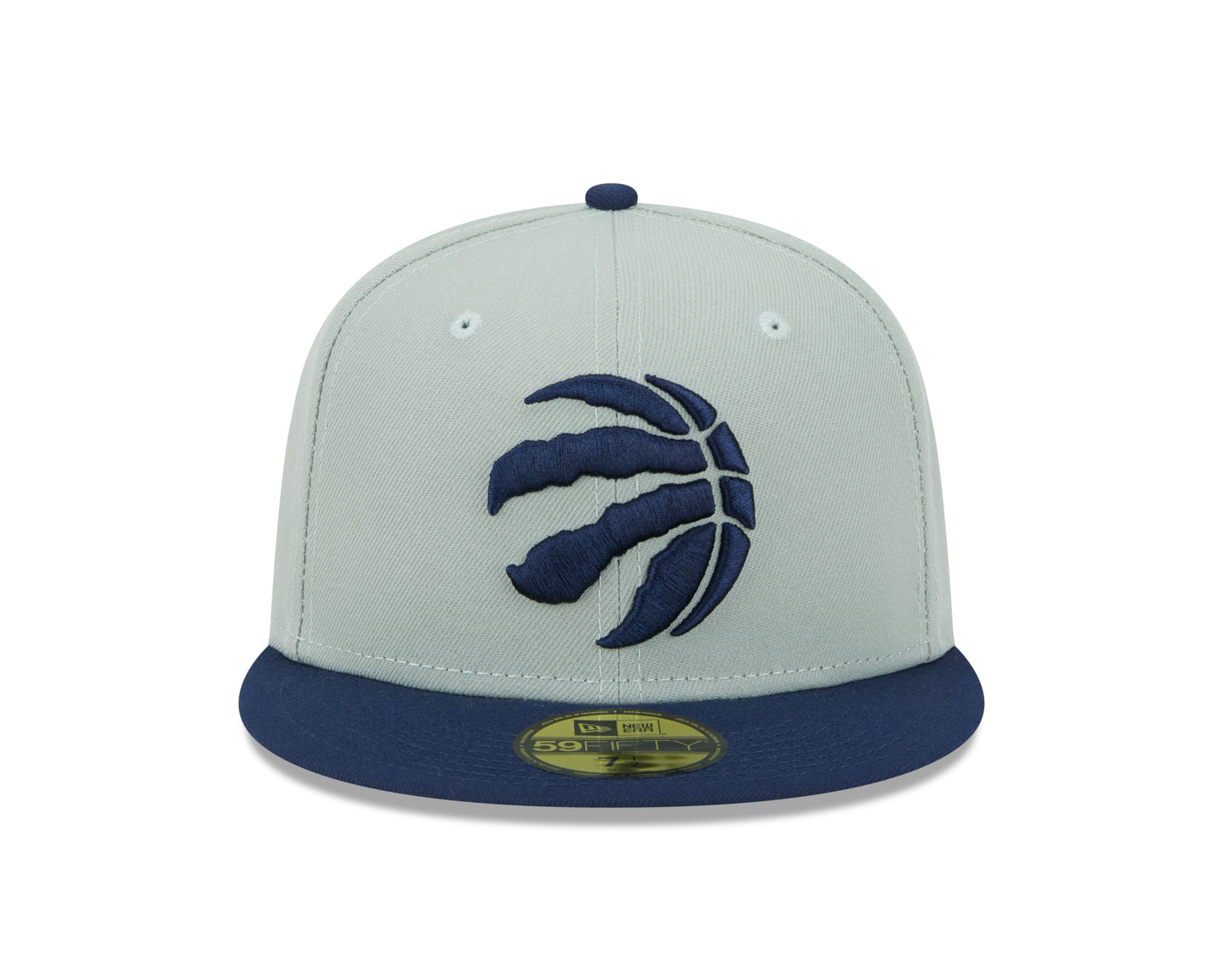 Toronto Raptors New Era Two-Tone Color Pack 59FIFTY Fitted Hat - Gray/Navy