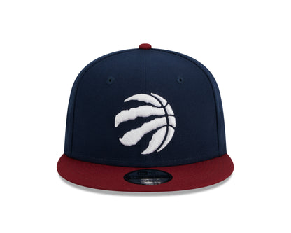 Toronto Raptors New Era Two-Tone Color Pack 9FIFTY Snapback Hat - Blue