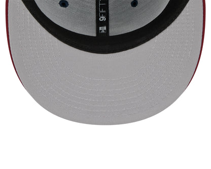 Toronto Raptors New Era Two-Tone Color Pack 9FIFTY Snapback Hat - Blue