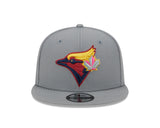 Men's Toronto Blue Jays New Era Gray Color Pack 9FIFTY Snapback Hat