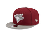 Men's Toronto Blue Jays New Era Maroon Color Pack 9FIFTY Snapback Hat
