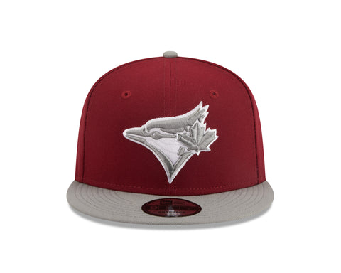 Men's Toronto Blue Jays New Era Maroon Color Pack 9FIFTY Snapback Hat
