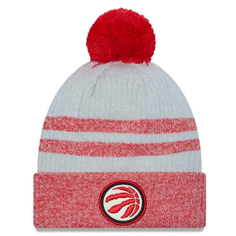 New Era NBA Toronto Raptors Red Patch Cuffed Knit Hat