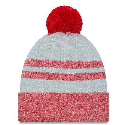 New Era NBA Toronto Raptors Red Patch Cuffed Knit Hat