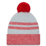 New Era NBA Toronto Raptors Red Patch Cuffed Knit Hat