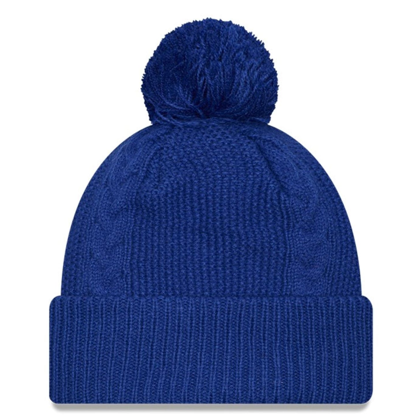 New Era MLB Toronto Blue Jays Cabled Royal Blue Cuffed Knit Hat
