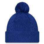 New Era MLB Toronto Blue Jays Cabled Royal Blue Cuffed Knit Hat