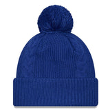 New Era MLB Toronto Blue Jays Cabled Royal Blue Cuffed Knit Hat