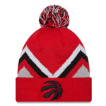New Era NBA Toronto Raptors Red Zigzag Cuffed Knit Hat