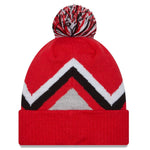 New Era NBA Toronto Raptors Red Zigzag Cuffed Knit Hat