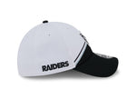 Las Vegas Raiders New Era 2023 NFL Sideline 39THIRTY Hat