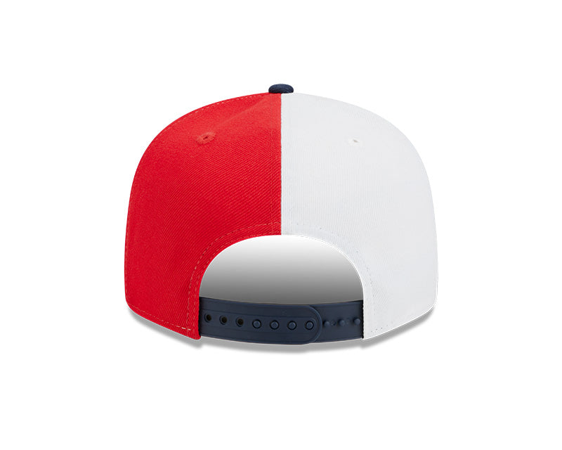 Men's New Era Red/Navy New England Patriots 2023 Sideline 9FIFTY Snapback Hat