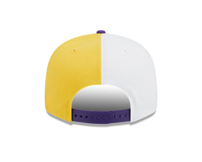 Men's New Era Gold/Purple Minnesota Vikings 2023 Sideline 9FIFTY Snapback Hat
