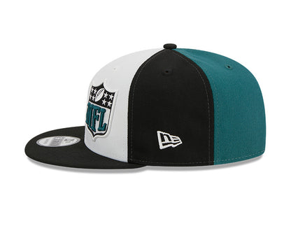 Men's New Era Midnight Green/Black Philadelphia Eagles 2023 Sideline 9FIFTY Snapback Hat