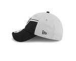 Men's New Era White/Black Las Vegas Raiders 2023 Sideline 9FORTY Adjustable Hat