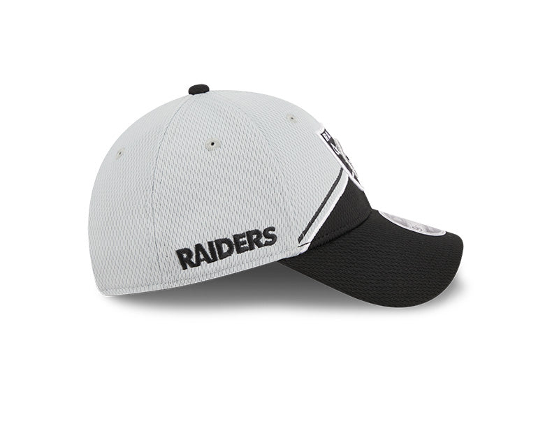Las Vegas Raiders New Era Main Adjustable Visor - Black