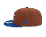 Men's New Era Toronto Blue Jays 59FIFTY Fitted Brown Harvest 20th Anniversary Hat