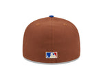 Men's New Era Toronto Blue Jays 59FIFTY Fitted Brown Harvest 20th Anniversary Hat