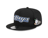 Men's New Era Toronto Blue Jays 9FIFTY Post Up Pin Adjustable Snapback Hat
