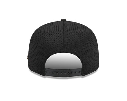 Men's New Era Toronto Raptors Black 9FIFTY Post Up Pin Snapback Hat