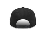 Men's New Era Toronto Raptors Black 9FIFTY Post Up Pin Snapback Hat