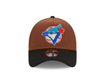 Men's New Era Toronto Blue Jays 9FORTY 1999 World Series Brown Harvest Adjustable Hat