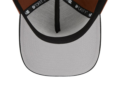 Men's New Era Las Vegas Raiders 9FORTY Super Bowl XVIII Brown Harvest Adjustable Hat