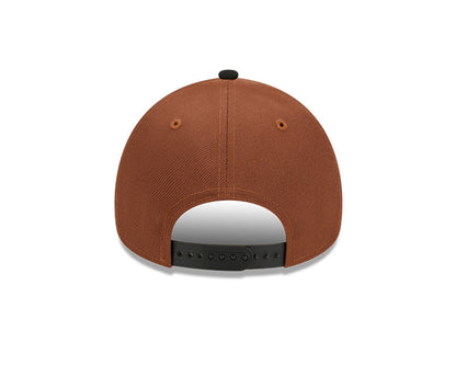 Men's New Era Philadelphia Eagles 9FORTY Super Bowl LII Brown Harvest Adjustable Hat
