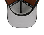 Men's New Era Philadelphia Eagles 9FORTY Super Bowl LII Brown Harvest Adjustable Hat
