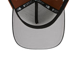 Men's New Era Philadelphia Eagles 9FORTY Super Bowl LII Brown Harvest Adjustable Hat