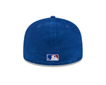 Men's New Era Blue Montreal Expos 59FIFTY Throwback Corduroy All Star Fitted Hat