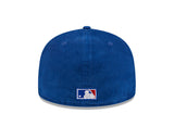 Men's New Era Blue Montreal Expos 59FIFTY Throwback Corduroy All Star Fitted Hat