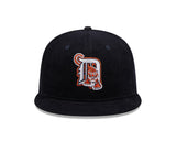 Men's New Era Black Detroit Tigers 59FIFTY Throwback Corduroy 2005 All Star Game Fitted Hat