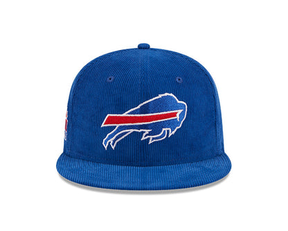 Men's New Era Blue Buffalo Bills 59FIFTY Throwback Corduroy Hawaii 1988 Pro Bowl Fitted Hat