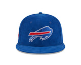Men's New Era Blue Buffalo Bills 59FIFTY Throwback Corduroy Hawaii 1988 Pro Bowl Fitted Hat