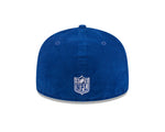 Men's New Era Blue Buffalo Bills 59FIFTY Throwback Corduroy Hawaii 1988 Pro Bowl Fitted Hat