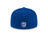 Men's New Era Blue Buffalo Bills 59FIFTY Throwback Corduroy Hawaii 1988 Pro Bowl Fitted Hat