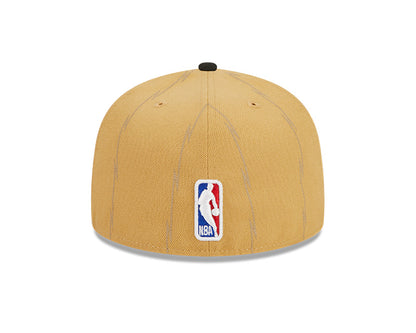 New Era Gold/Black Toronto Raptors 2023/24 City Edition 59FIFTY Fitted Hat
