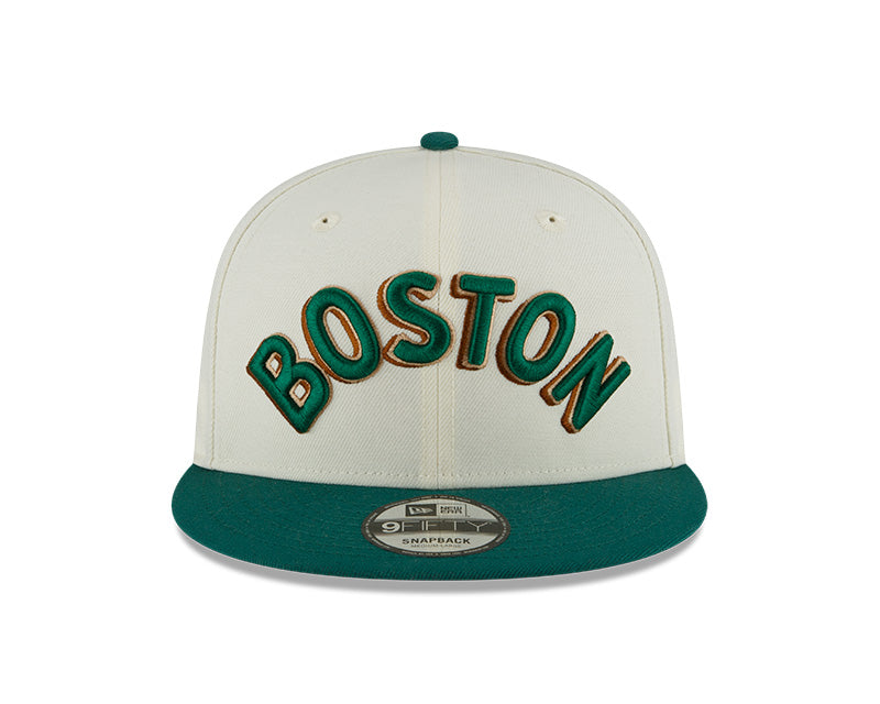 New Era Boston Celtics 2023/24 City Edition 9FIFTY Snapback Adjustable Hat