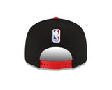 New Era Black/Red Chicago Bulls 2023/24 City Edition 9FIFTY Snapback Adjustable Hat