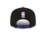 New Era Black/Purple Los Angeles Lakers 2023/24 City Edition Official 9FIFTY Snapback Hat