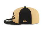 New Era Tan/Black Toronto Raptors 2023/24 City Edition Official 9FIFTY Snapback Hat