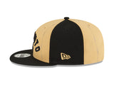 New Era Tan/Black Toronto Raptors 2023/24 City Edition Official 9FIFTY Snapback Hat