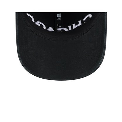 Men's New Era Black Chicago Bulls 2023/24 City Edition 9TWENTY Adjustable Hat
