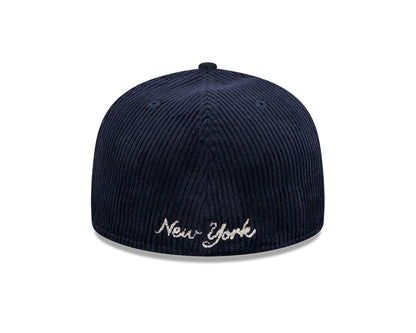 New Era MLB New York Yankees Letterman Pin 59FIFTY Fitted Hat - Navy